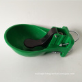 Green Plastic Cattle Water Trough Drinking Bowl with tongue for cow